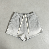 Short personnalisé en molleton 350 g/m² effet délavé couleur vintage pour l'été, idéal pour les marques