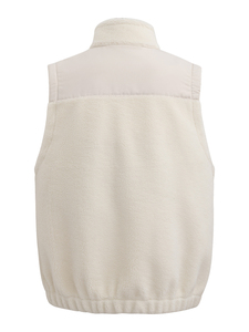 Aoyema alta calidad moda Color sólido mujeres Casual abrigo al aire libre cálido Polar Fleece <span class=keywords><strong>H</strong></span>-tipo <span class=keywords><strong>sin</strong></span> <span class=keywords><strong>mangas</strong></span> abrigo - Product Image 3