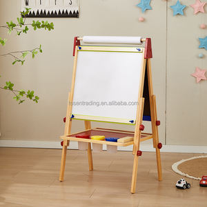 Caballete de Dibujo de Madera para Niños, de Doble Cara, con Contenedores de Almacenamiento, para Niños de 5 a 7 Años - Product Image 2