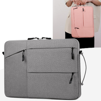 Personnalisez votre marque : Housse de protection pour ordinateur portable 15 pouces, étanche, en tissu Oxford souple, antichoc, pour hommes et femmes