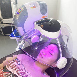 หน้ากากออกซิเจนสำหรับใบหน้าแบบโดมขนาด2024นิ้วเครื่องพ่นออกซิเจนแบบ <span class=keywords><strong>Hyperbaric</strong></span> hidro แบบ O2toderm เกาหลี - Product Image 3