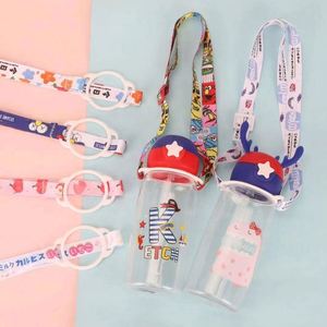Custom LOGO Printed Lightweight Fashionable <b>Polyester</b> Portable Adjustable Shoulder Carrying Strap Silicone Water Bottle <b>Lanyard</b> - Product Image 4