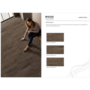 Bark Wood Brown 600x1200mm Rustic Porcelain Wood Tiles Acid Surface Floor <b>Wall</b> Premium Design - Product Image 5