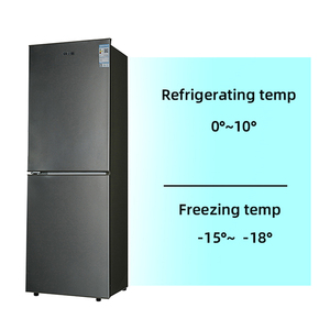 Refrigerador y Congelador Doméstico de Doble Puerta de Acero Inoxidable, Refrigeradores con Congelador Inferior BCD-179W/BCD-189W, Refrigerador Inteligente - Product Image 2