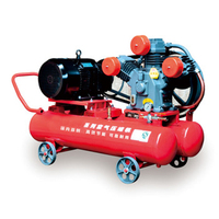 Compresseur d'air mobile diesel Hongwuhuan 11 kW 15 CV 60 CFM 7 bars, type 3 pistons, pour exploitation minière, facile à déplacer, pour mine d'or, prix 15 CV