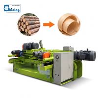 Machine à dépecer le placage, tour rotatif à dépecer les billes de bois, production de contreplaqué, pompe rotative à dépecer le placage CNC automatique haute efficacité