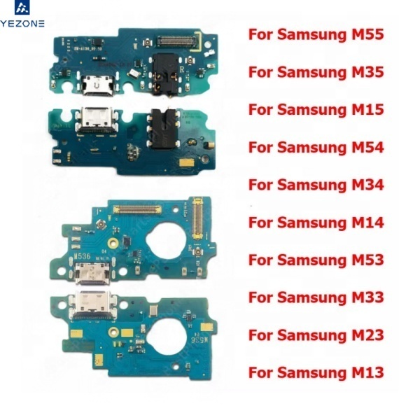 Charge Board for Samsung Galaxy M55 M35 M15 M54 M34 M14 M53 M33 M23 M13 5G Charging Port Plate Ribbon Socket Usb Connector Flex