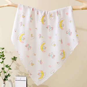 Couverture d'emmaillotage pour nouveau-né en gaze 100 % coton 40 fils, respirante et absorbante, pour maternité et salle d'accouchement - Product Image 4