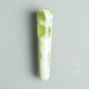 Tongkat akupuntur batu giok alami untuk wajah tubuh & alat kecantikan pena Pijat Refleksi Kaki & wajah tubuh - Product Image 5