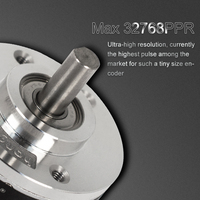 CHBG ZSP3806 HENGXIANG Machine CNC Optique 16384 PPR 38mm OD 6mm Type D Protection IP65 DC5V-30V Encodeur Rotatif Incrémental