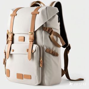 Mochila de nailon impermeable para cámara, de gran capacidad, para fotografía, con logotipo personalizado, de fábrica BSCI, venta al por mayor. - Product Image 5