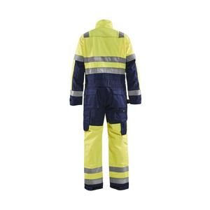 BLAKLADER - 637318043389C58 Overol Hi-Vis Amarillo/Azul marino-EAN 7330509254370 ROPA DE TRABAJO DE LA HI-VIS - Product Image 2