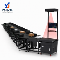 Sistem Penyortiran Paket Otomatis untuk Mesin Penyortiran Paket Gudang, Konveyor Modular, Penyortir Logistik Z