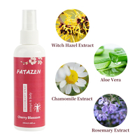 Spray déodorant à séchage instantané avec taches de marque privée Fleur de cerisier Soins du corps naturels de longue durée Spray déodorant végétalien en gros