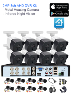 CCTV Camera TOP xếp hạng 5MP 8CH 2024 New AHD DVR Camera Kit 8 kênh an ninh mạng Hệ thống camera Analog - Product Image 2