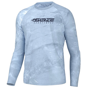 Performance <span class=keywords><strong>Anti</strong></span> <span class=keywords><strong>UV</strong></span> Chemises Chemise De Pêche À Manches Longues Sur Mesure Upf Pêche T-shirts Hommes - Product Image 2