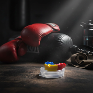 Protège-dents de boxe de haute qualité pour sports professionnels | Nouveau protège-dents double pour bouclier de gomme de boxe - Product Image 3