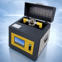 Probador de BDV de Aceite Aislante de Alta Precisión de 100 kV, Máquina Automática para Pruebas de Ruptura Dieléctrica de Aceite de Transformador