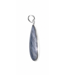 <b>Labradorite</b> Stone Stunning Silver <b>Pendant</b> Beautifully Crafted Premium Silver Gemstone Jewelry Boho Statement Necklace - Product Image 4