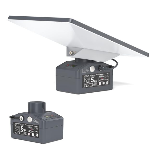95Wh Portable Power Battery & Mounting Kit for Starlink Mini | 19V 5Ah Mobile Power Solution for Outdoor & RV Use