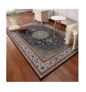 Karpet Motif Transfer Panas Poliester Modern untuk Karpet Persia Ruang Tamu