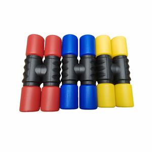 ของเล่นทรายสำหรับเด็กอนุบาล หลอดทรายพลาสติกคู่ ค้อนทรายเขย่ามือ เครื่องดนตรีประกอบการแสดงบนเวที - Product Image 1