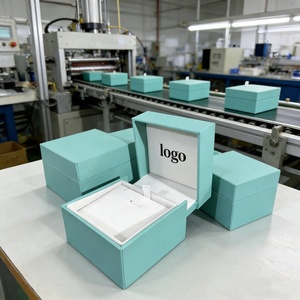 Juego de Cajas para Joyería de Papel Especial Personalizadas OEM/ODM |   Empaquetado de Joyería de Papel Relleno al por Mayor con Logotipo Personalizado - Product Image 1