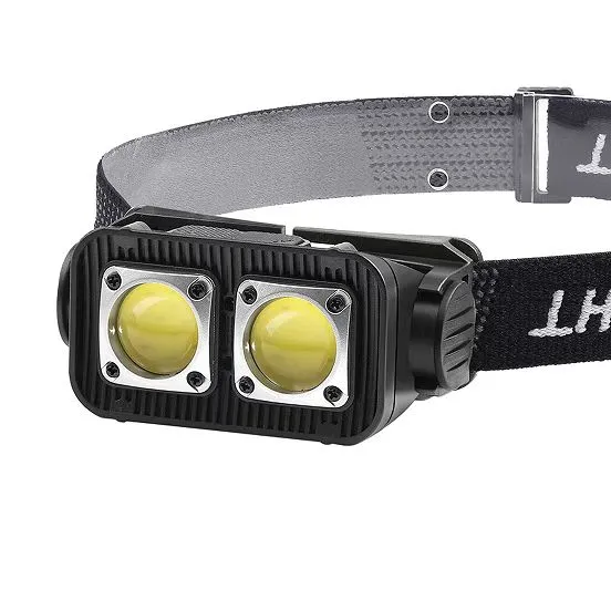 3W LED Headlamp 4 Mode Running Head Torch Portable Type-C Rechargeable Mini LED Head Light with Motion Sensor