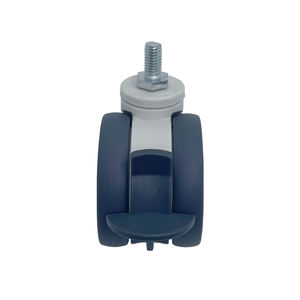 Benutzer definierte 2,5 Zoll 3 "PP <span class=keywords><strong>TPR</strong></span> Zentral verriegelung Medical Grade Bett Silent Swivel <span class=keywords><strong>Caster</strong></span> Wheels - Product Image 3