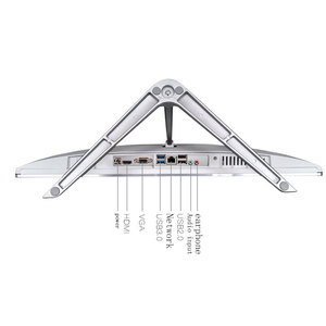 Computadora de escritorio Juego completo Computadoras todo en uno usadas 23,6 23,8 27 32 pulgadas I3 I5 I7 Oficina Escuela Pc Todo en uno - Product Image 4