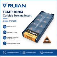 Outil de tournage interne de haute précision TCMT Triangle HRC25-35 avec plaquette en carbure PVD, disponible en version OEM, pour tournage CNC et usinage des métaux