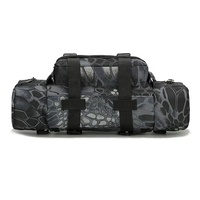 Sac banane tactique d'extérieur en polyester imperméable de qualité supérieure avec fermeture éclair, sacoche d'épaule pour appareil photo, sac de taille personnalisé pour homme pour la randonnée