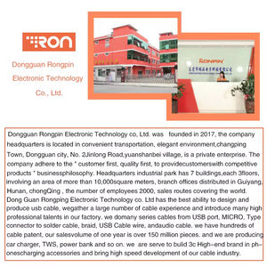 สายชาร์จเร็ว <span class=keywords><strong>USB</strong></span> C รุ่น Ron Series 3A ขายส่งจากโรงงาน ตัวนำทองแดงแท้ ปลอกหุ้ม TPE โลหะผสมสังกะสี สำหรับกล้อง - Product Image 6