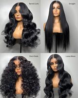 Perruques en cheveux humains de qualité supérieure pour femmes, perruques HD sans colle à dentelle, cheveux ondulés profonds, perruques bouclées avec frange, vente en gros