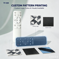 Télécommande universelle anti-choc à code fixe KEYUAN TY-15D pour TV, portée 20m