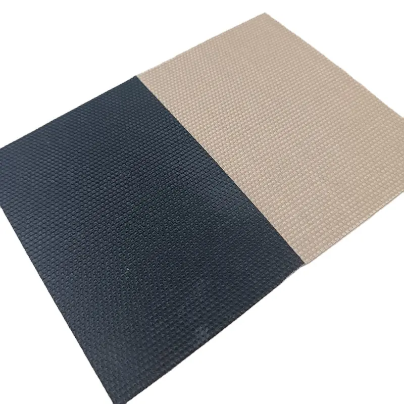 Black color 0.95mm thickness solar laminator high temperature PTFE coated fiberglass fabric