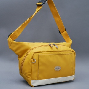 Sac à main OEM, service de conception de sac bandoulière en nylon à blocs de couleur sur mesure, ODM, pochette souple personnalisée pour un style de vie moderne - Product Image 1