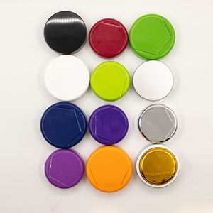 מכסים בצבע מותאם אישית מודפסים 38/400 45/400 מכסי בורג אלומיניום 53/400 מכסי מתכת לבקבוקי תוספת כמוסות - Product Image 5