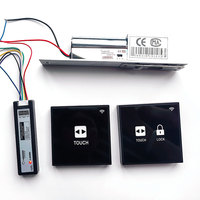 Accessoires de contrôle d'accès sans fil verrouillables, interrupteur intelligent, kit de verrouillage automatique de porte tactile