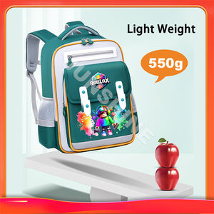 Mochila de escuela primaria <span class=keywords><strong>Roblox</strong></span> de 42cm para niños, mochila ortopédica ligera de alta calidad - Product Image 5