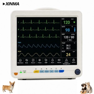 Moniteur patient animal, moniteur vétérinaire, appareil ECG vétérinaire pour l'examen des chevaux, des bovins, des moutons, des chats et des chiens - Product Image 2