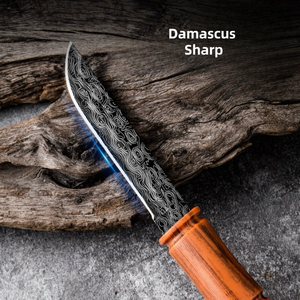 2025 наружный складной нож в форме бамбука дамасский нож высококачественный карманный нож - Product Image 5