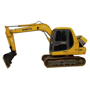 The smallest used excavator is exported to the household PC60 mini used excavator of Nigeria Used Construction Machinery Company