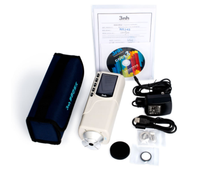 Spectrophotomètre colorimètre 3nh Détecteur de différence de couleur Analyseur Testeur de différence de couleur Spectophotomètre pour peinture de voiture