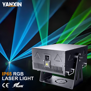 Projecteur d'animation 3D RGB 30W haute puissance pour extérieur, IP65, effet logo programmable, ILDA, spectacle paysager Ly-rgb-30wf - Product Image 1