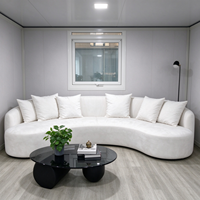 Villa conteneur extensible de luxe RELYANCE, panneau sandwich personnalisable, économie d'énergie, installation facile pour gîtes et glamping