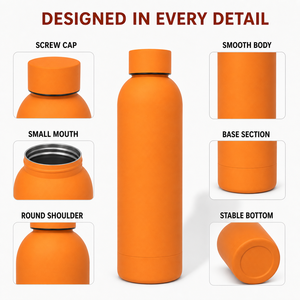 Botella de Agua Deportiva Personalizada JUNVOY, Botella Térmica con Logotipo, para Recuerdo, Botella de Boca Pequeña - Product Image 5