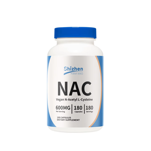 แคปซูล <span class=keywords><strong>NAC</strong></span> 600 มก. ขายส่ง, อาหารเสริม N-Acetyl L-Cysteine สำหรับสุขภาพตับและปอด, สั่งซื้อจำนวนมาก - Product Image 1