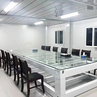 Maison conteneur démontable 20 pieds, modulaire préfabriquée à assembler, isolée et étanche, pour bureaux de chantier et logements en USA et Europe