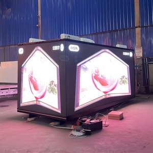 Mobile P4 Mobile Advertising Box Body Led Screen Digital Billboard Trucks for Sale - Product Image 1